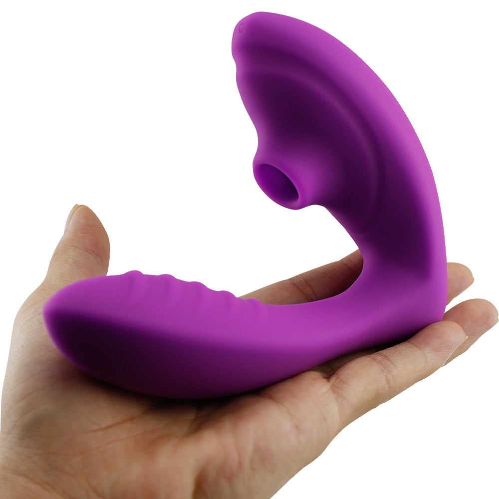 Sextoy - Vibrador con estimulador de clítoris "Clit Bliss" de 10 velocidades