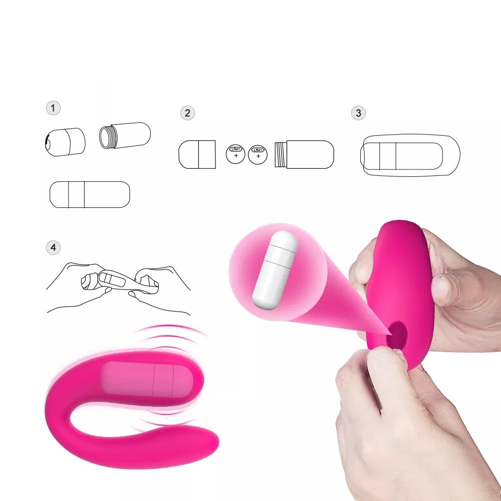 Sextoy - "Pulse Delight" bluetooth adjustable speed clitoris stimulator