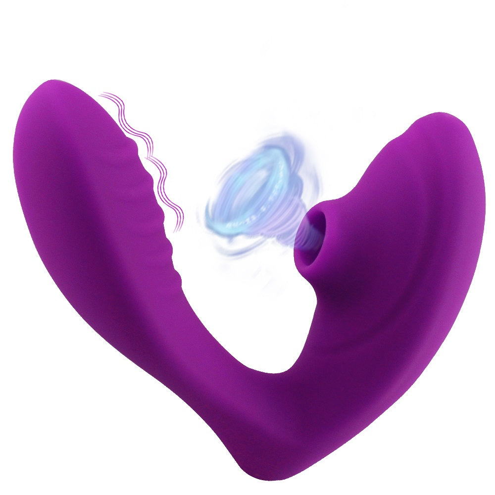 Sextoy - Vibrador con estimulador de clítoris "Clit Bliss" de 10 velocidades