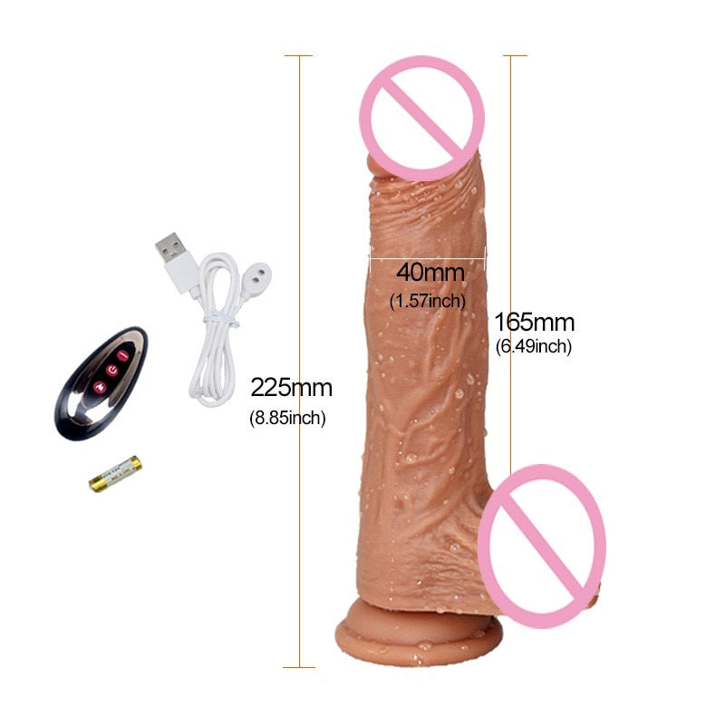 Sextoy - Vibromasseur chauffant "Heatwave"