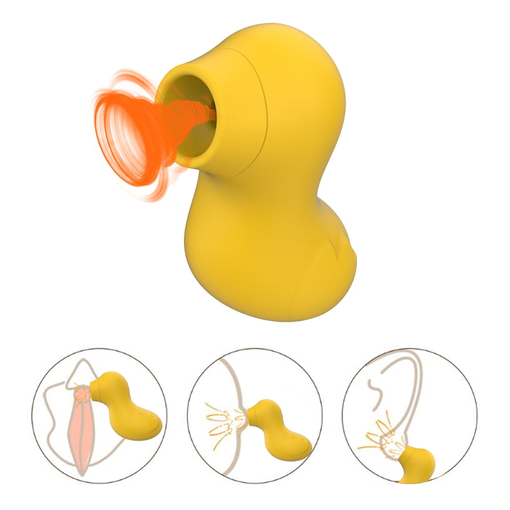 Sextoy - Stimulateur de clitoris 7 modes "Canard Enchanté"